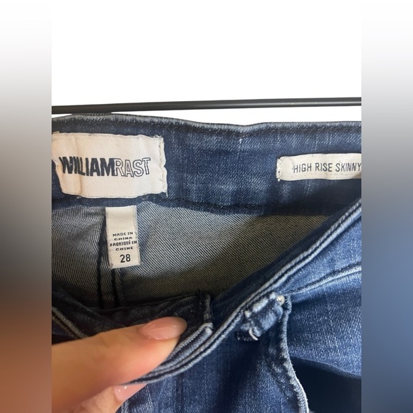 William Rast Blue Skinny Jeans - Picture 3 of 6